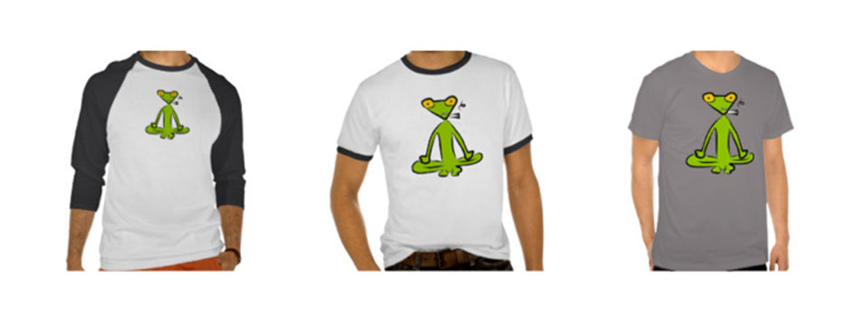 guy's frog tees